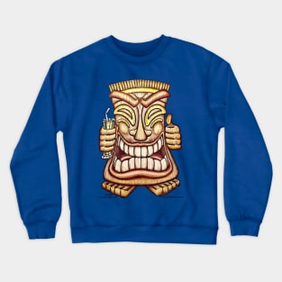 Happy Tiki #2 Crewneck Sweatshirt